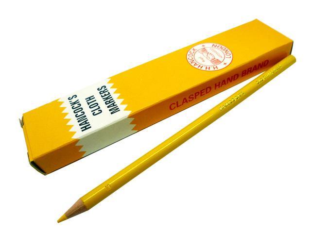 Hancocks Tailors Cloth Marking Pencils 10 Pack (white, assorted, yellow, red, blue, black, & flourescent green) - Tacura