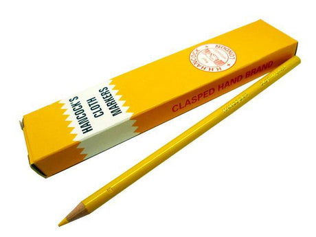 Hancocks Tailors Cloth Marking Pencils 10 Pack (white, assorted, yellow, red, blue, black, & flourescent green) - Tacura