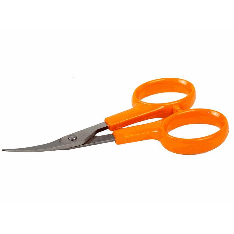 FISKARS CURVED EMBROIDERY SCISSORS (F9808) (4") - Tacura