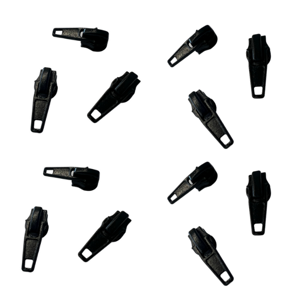 Wye Zip #5 Auto Lock Sliders Pack of 100 - Black