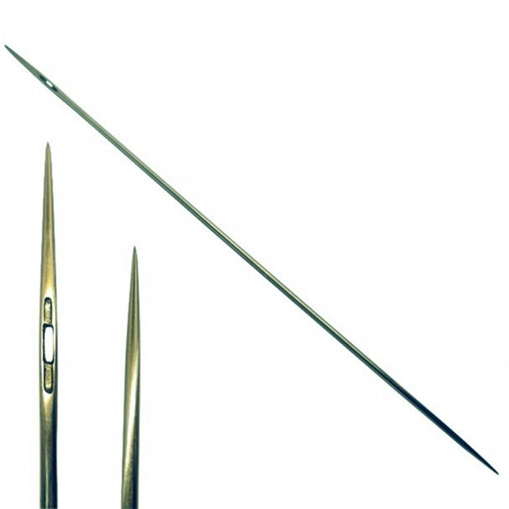 10" 12 GAUGE DOUBLE ROUND POINT NEEDLES, PK 12