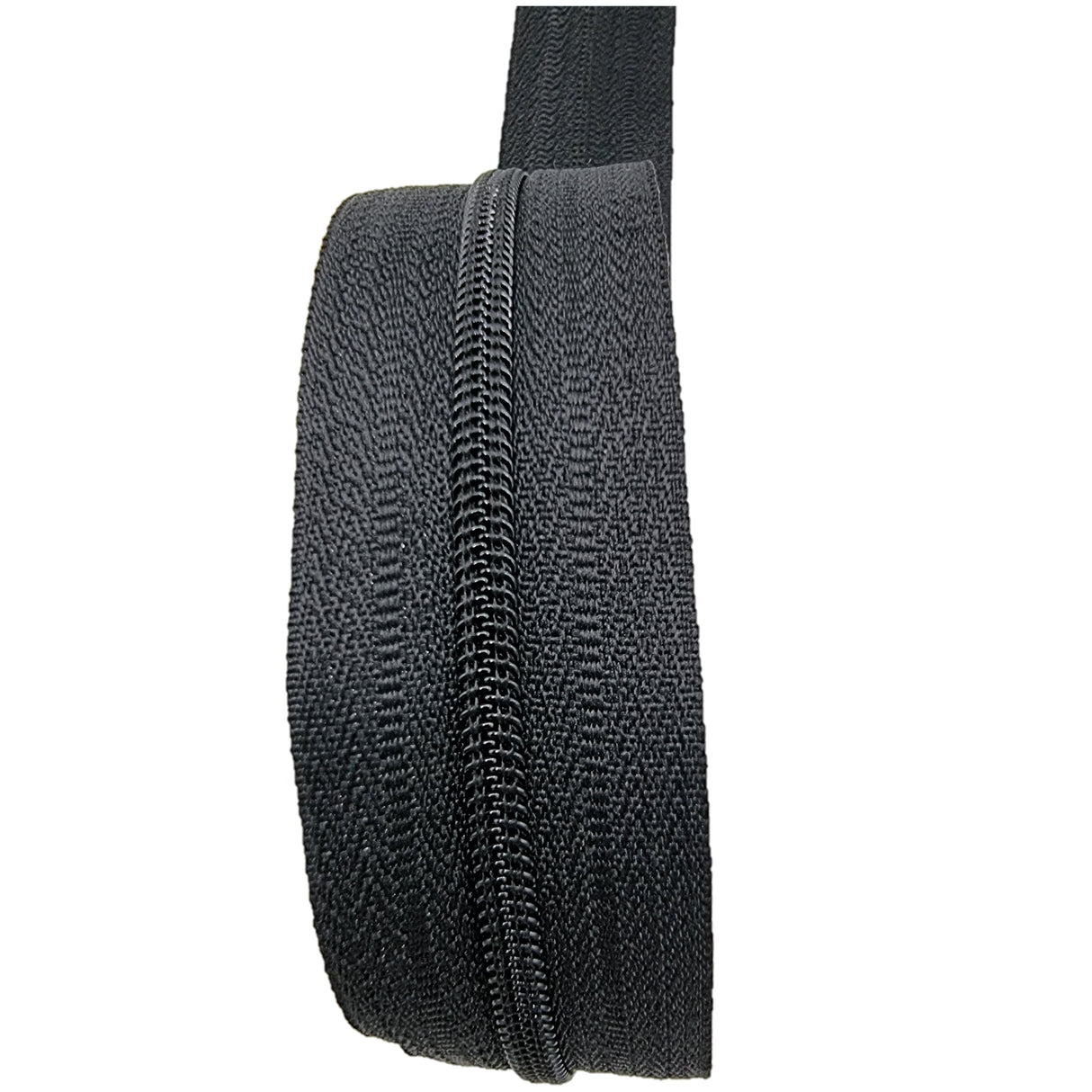 WYE ZIP #5 CONTINUOUS ZIPPING NYLON ZIPPER 200M BOBBIN - BLACK